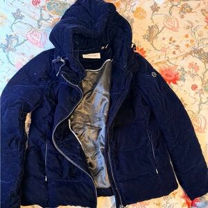 Calvin Klein Dark Blue Quilted Jacket